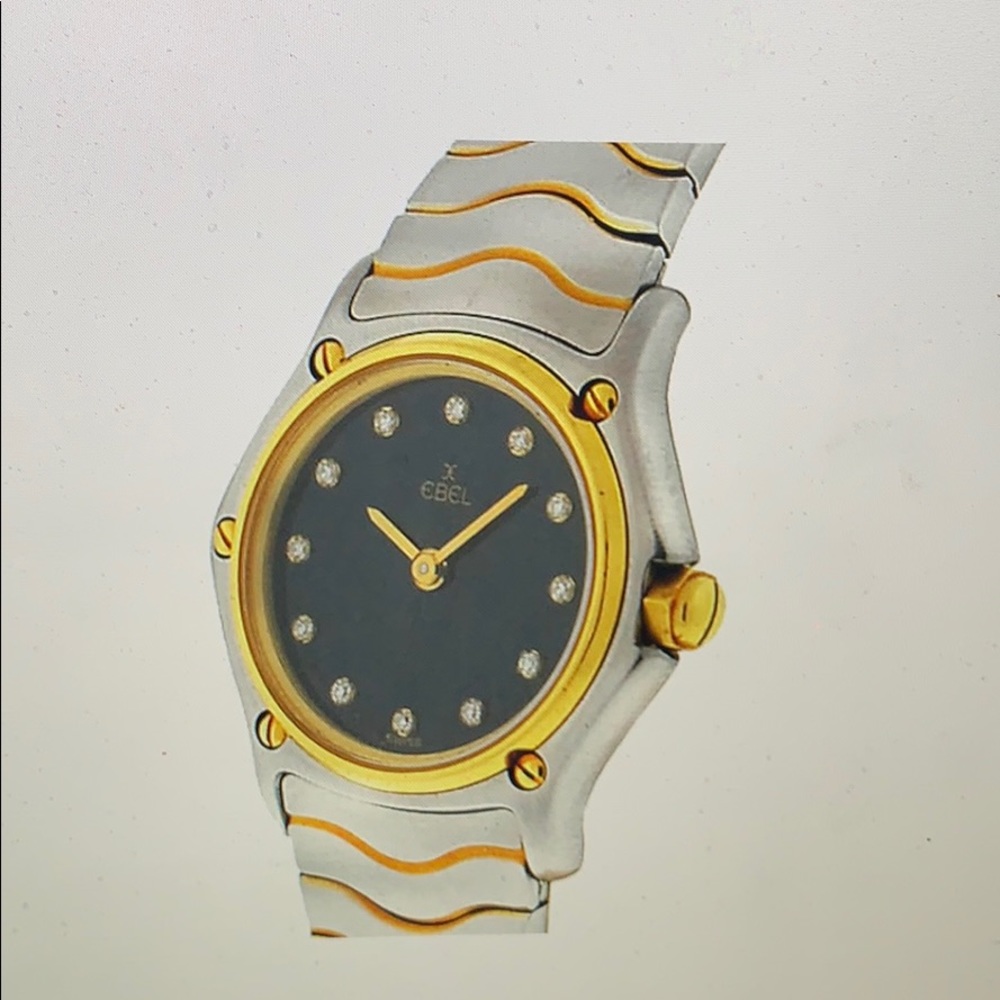 EBEL DIAMOND WAVE WATCH - Picture 2 of 4